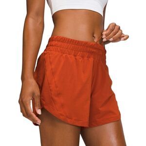 Lululemon Track That Mid-Rise Lined Short 5" *Aztec Brick